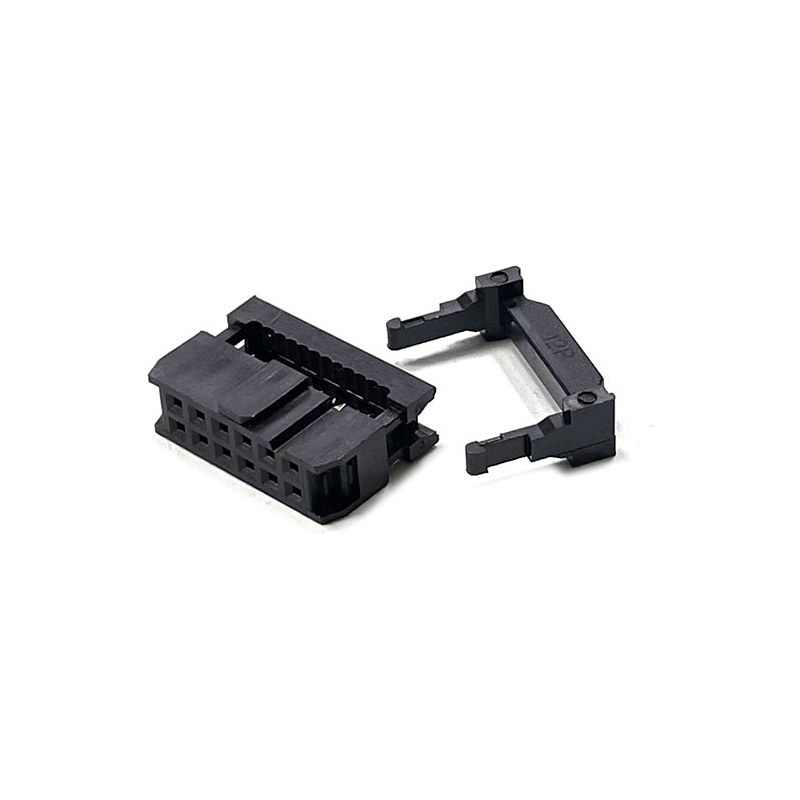 IDC 커넥터 12핀 2.54mm 10개 묶음 (HQ02661)