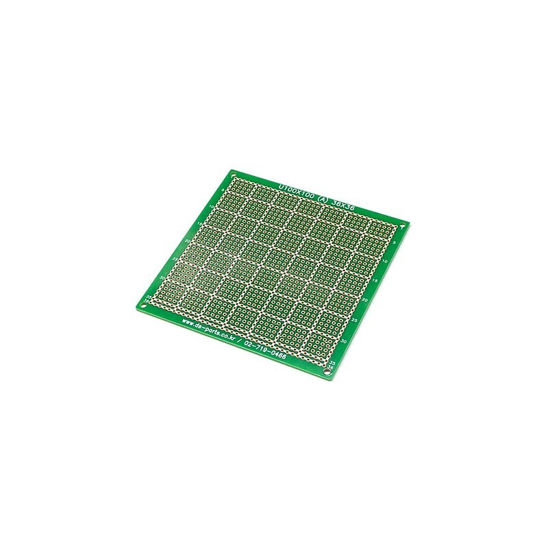 에폭시 양면 기판 DSE 만능 기판 2.4mm 36x36 양면 (HQ02662)