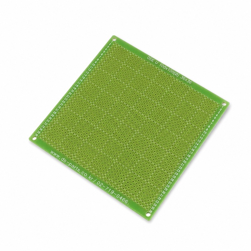 에폭시 단면 기판 DSE 만능 기판 2.4mm 36x36 단면 (HQ02707)