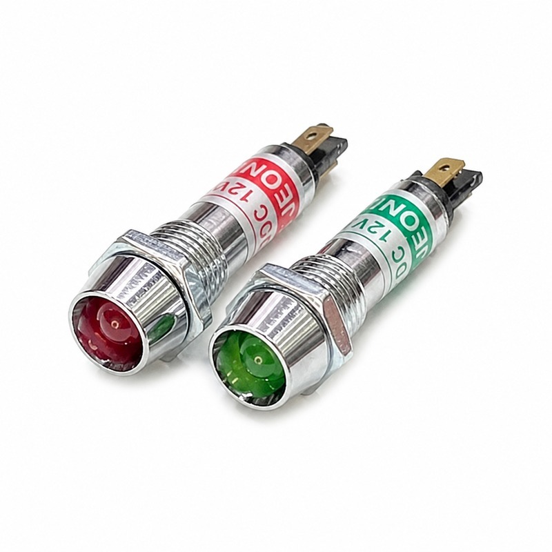 8mm LED LAMP 12V LD-8L LED 램프 표시등 적색 (HQ02781)