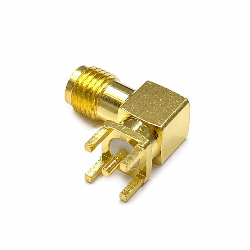 성진 국산 SMA 커넥터 SMAJ-LR-PCB Part Number SJ-408-016 (HQ02879)