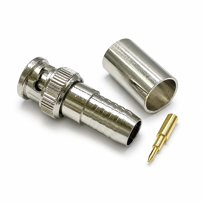 성진 국산 BNC 커넥터 BNCP-C-8 LMR-400 Part Number SJ-401-068 케이블 RG8 RG213 RG214용 (HQ02967)