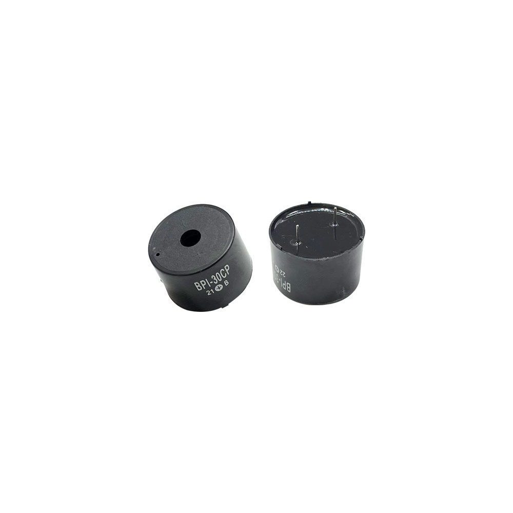 회로내장형 피에조 부저 BPI-30CP 연속음 12V Piezo Buzzer (HQ03034)