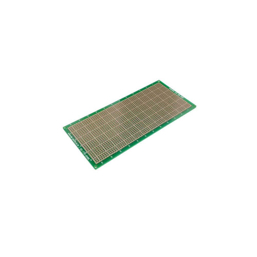 에폭시 양면 기판 DSE 만능 기판 2.54mm 28x62 양면 (HQ03152)