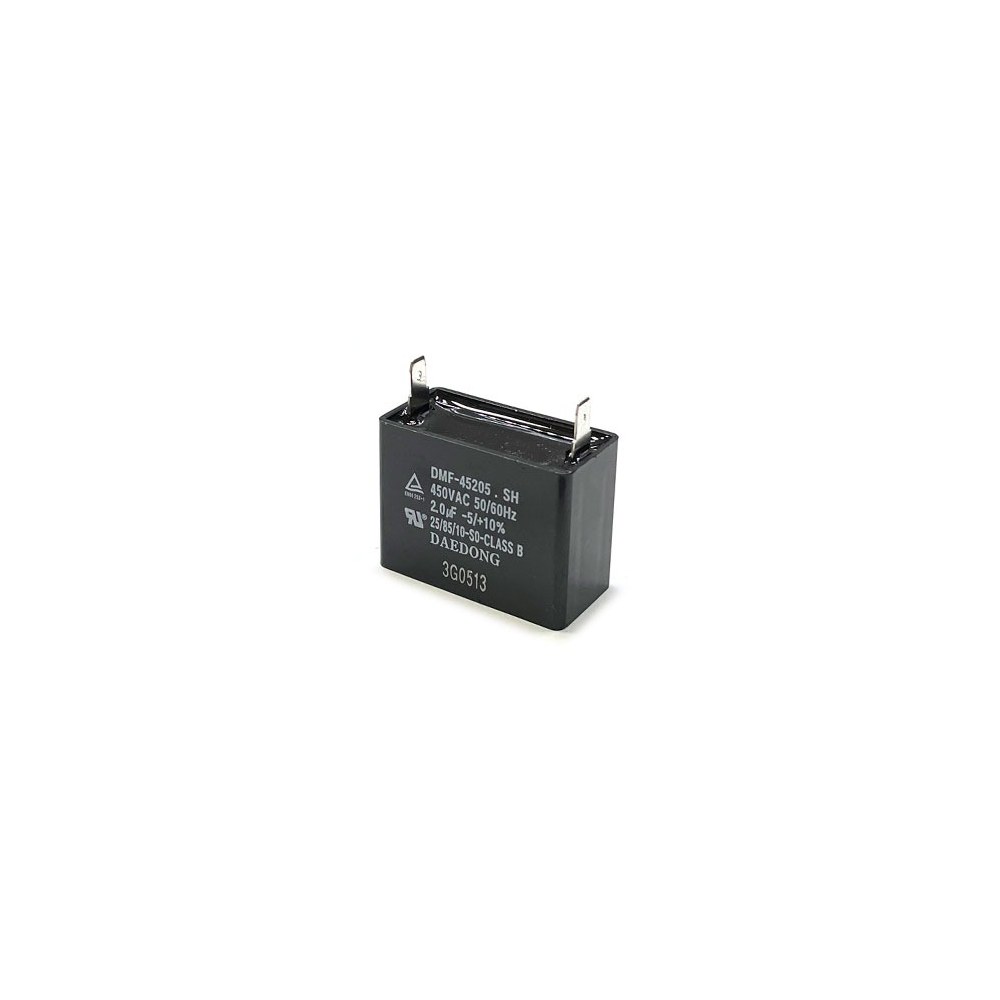 AC 사각 기동 커패시터 450V 2.0&micro;F 선풍기용 (HQ03202)