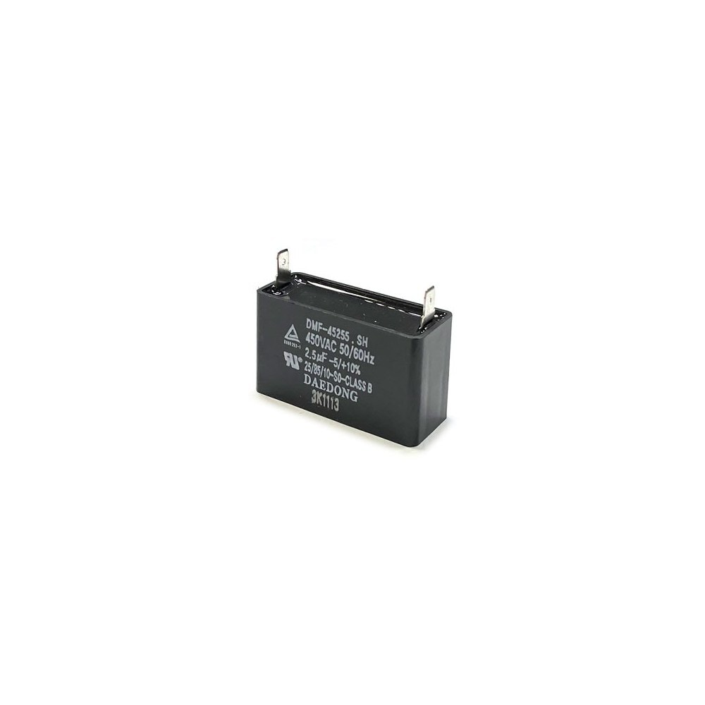 AC 사각 기동 커패시터 450V 2.5&micro;F 선풍기용 (HQ03203)