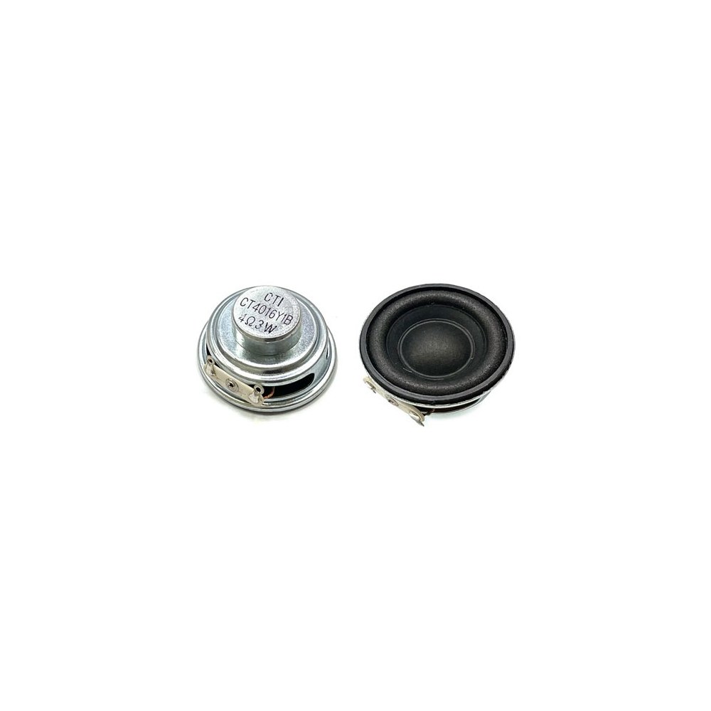 스피커 3W 4&Omega; 40mm Speaker CT4016Y1B (HQ03249)
