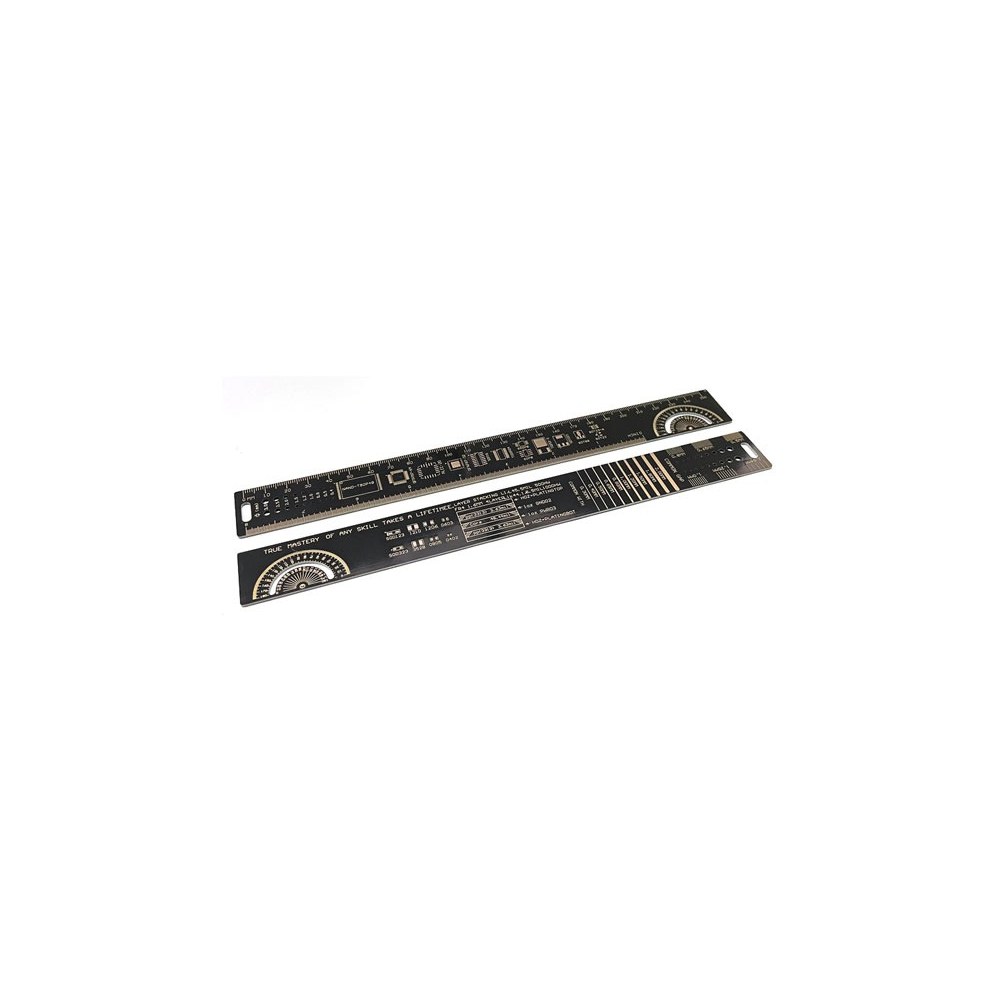 다기능 PCB 눈금자 측정 도구 25cm - 1개 (HQ03319)