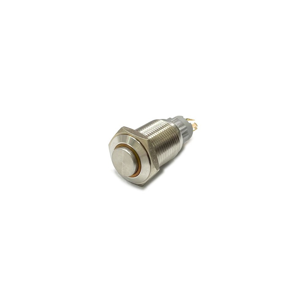HONGBO 16mm LED 메탈 푸시 스위치 HBS2GQH-11E/12V/S (HQ03324)