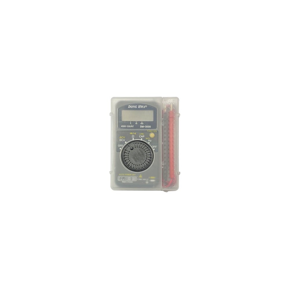 DM-3000 동화 디지털 멀티 미터 디지털 테스터기 포켓용 (HQ03517)