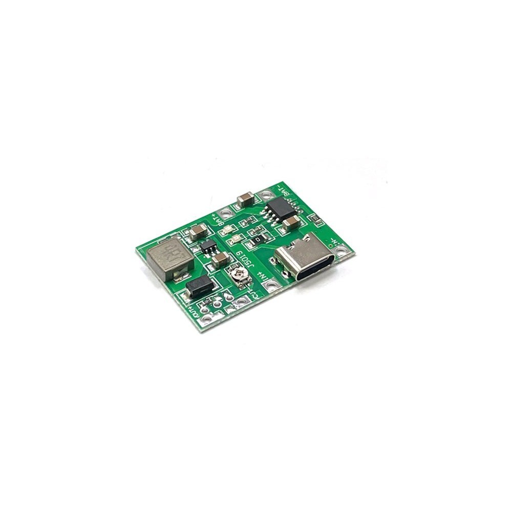 3.7V 9V 5V 2A 스텝업 18650 리튬 건전지 모듈 USB-C 타입 (HQ03599)
