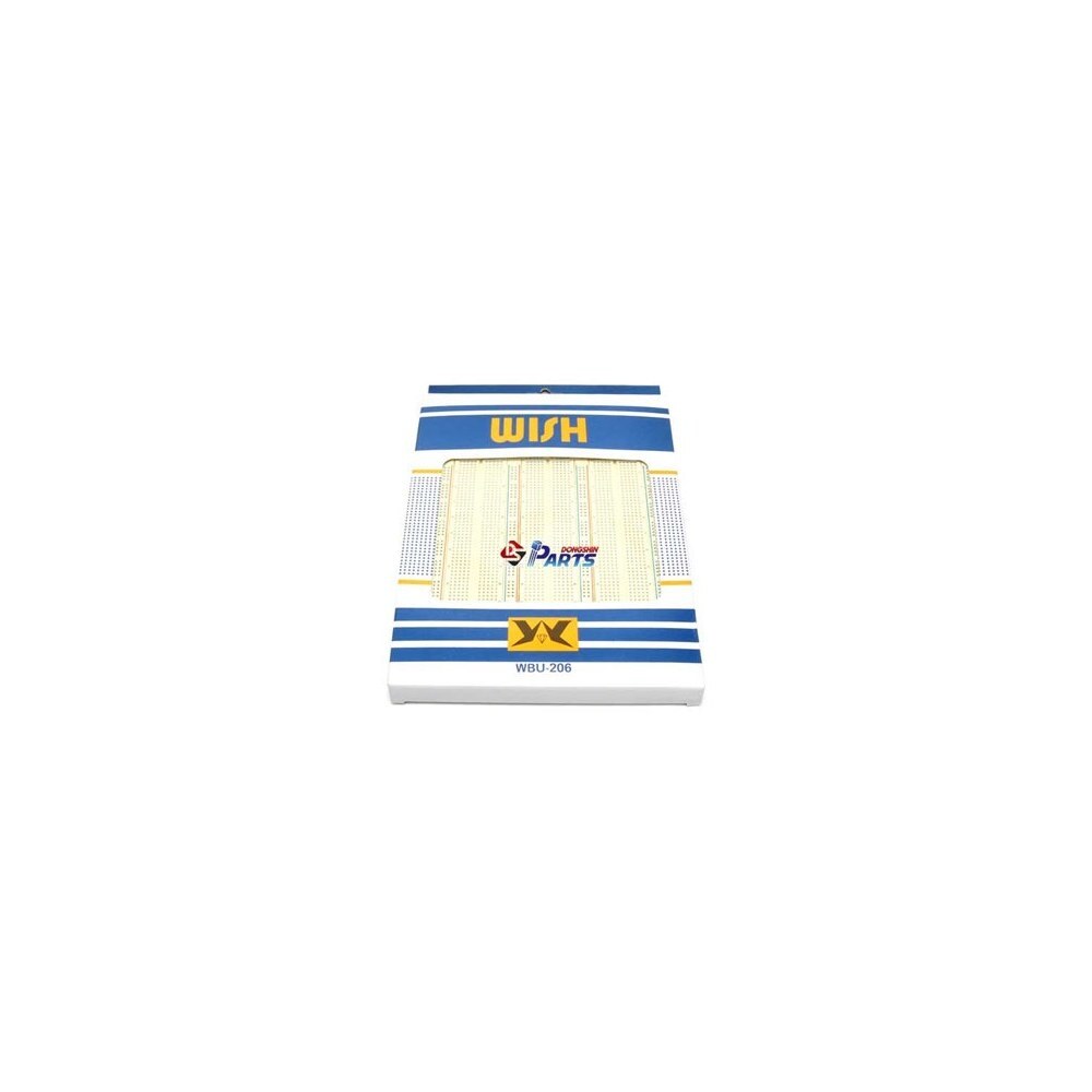 WISH 브레드 보드 PCB 빵판 WBU-206 사이즈 230 x 175 x 31mm (HQ03687)