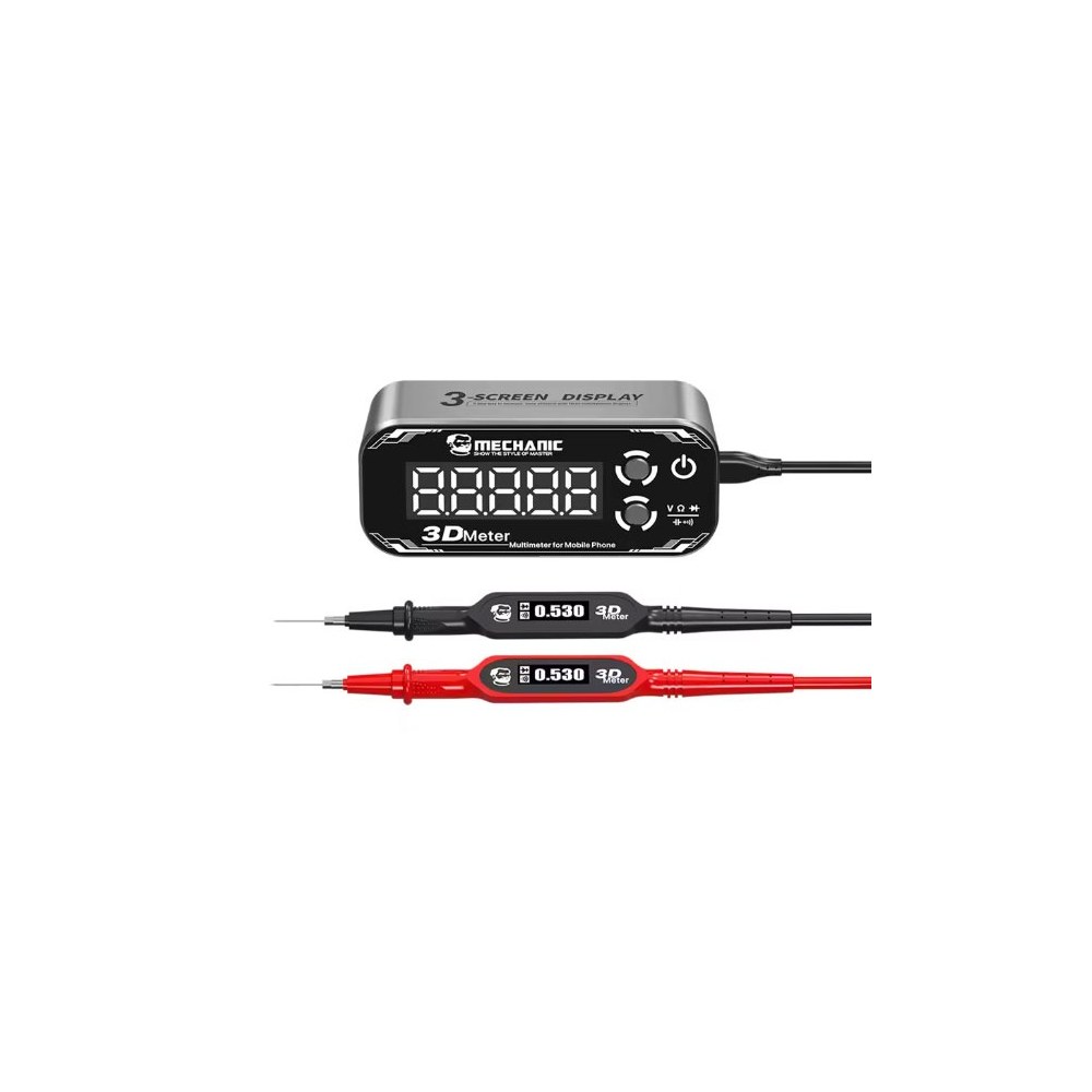 MECHANIC 3D METER 테스터기 디지털 고정밀 멀티 미터 C1233 (HQ03803)