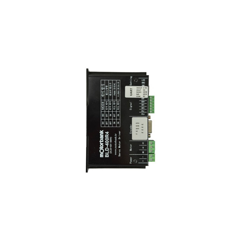 자사 BLDC 모터 전용 드라이버 BLD-400R4 RS485 통신 규격 500W (MG2044)