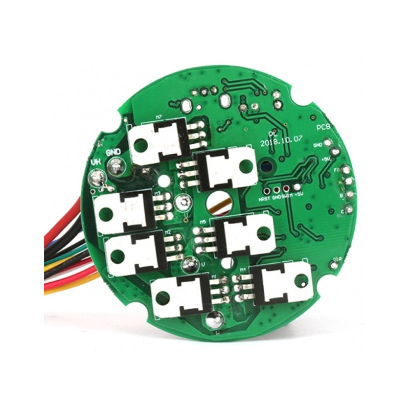 380W 고출력 BLDC 모터 드라이버 BDC-50 DC 17-55V 고성능 홀 센서/센서리스 겸용 (MG2084)