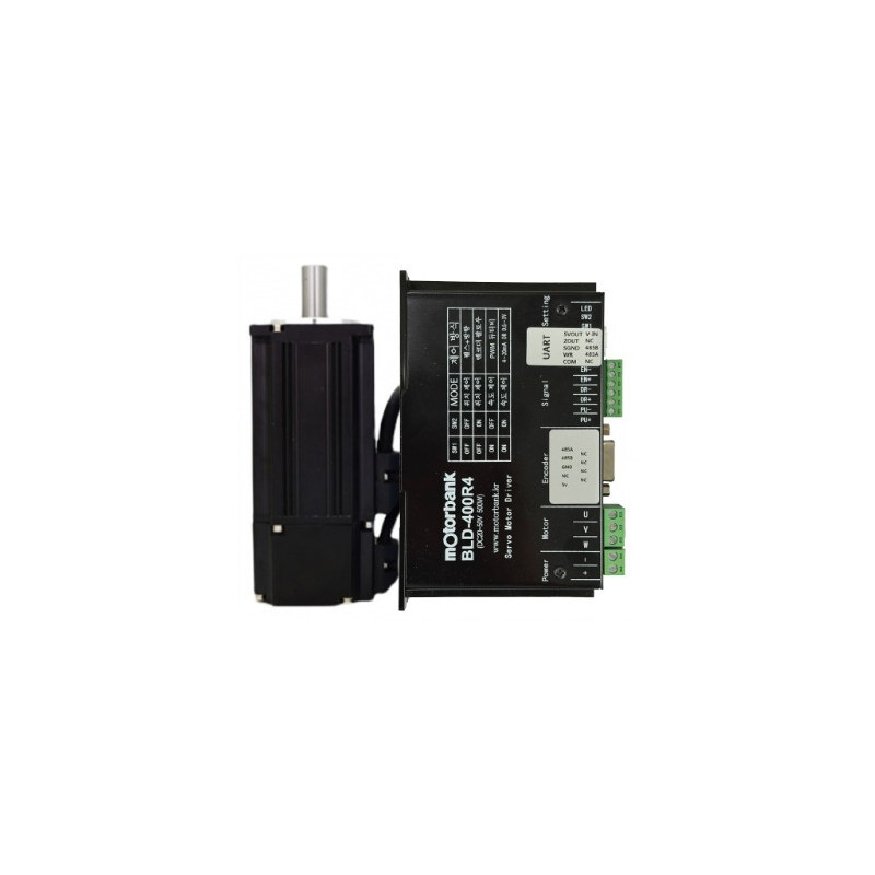 RS-485 통신 서보 모터 세트 60각 MS-60S-600W DC 48V 3000rpm 1.91NM (MG2141)