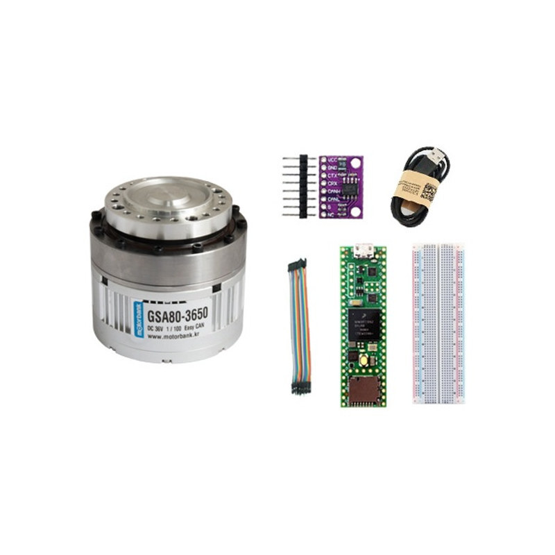 로봇 관절 모터 스마트 액추에이터 CAN 통신 제어 세트 MS-GSA80-A1 (MG2154)