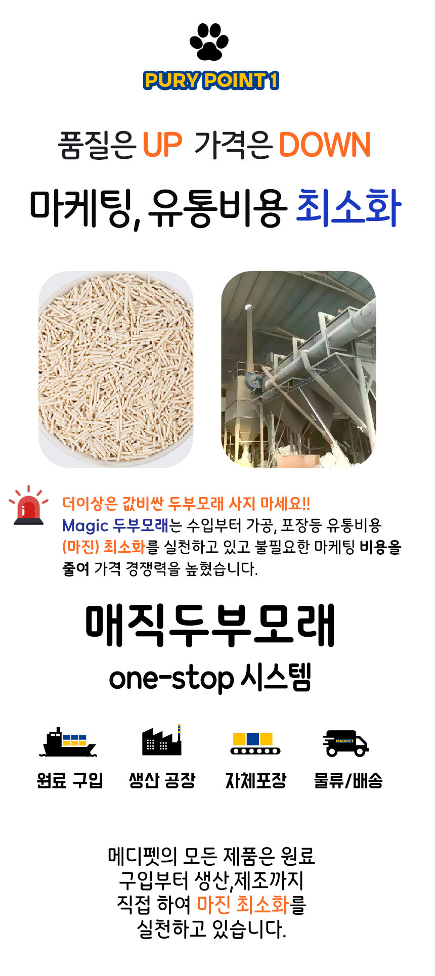 메디펫 매직 두부모래 50L (10L X 5) 압도적인 응고력 합리적인 가성비 모래 - G마켓 모바일