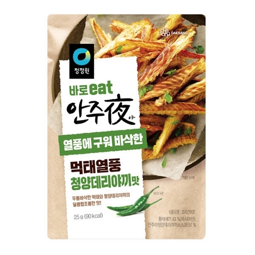 대상)안주야먹태열풍청양데리야끼맛25g