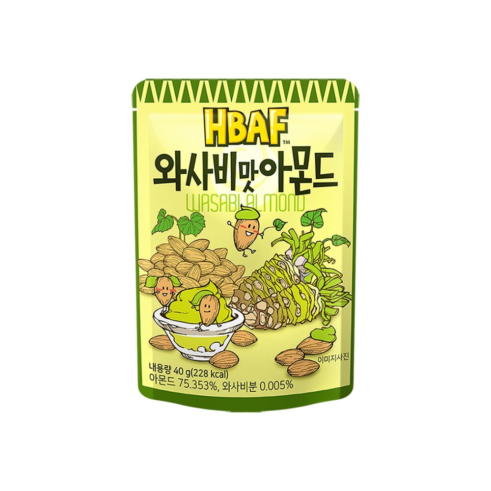 바프)와사비맛아몬드40g