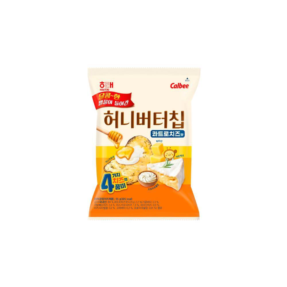 해태)허니버터칩콰트로치즈맛55g(16)