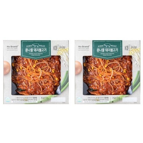 노브랜드)콩나물돼지불고기300g