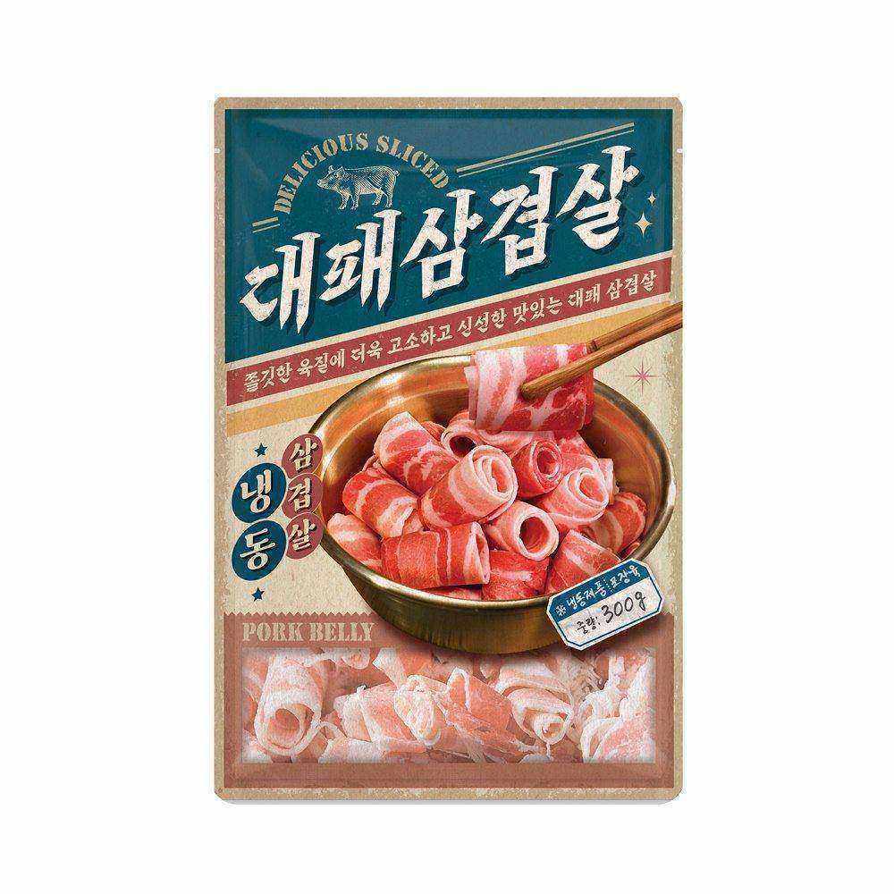 스마일팜)냉동대패삼겹살300g