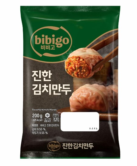 CJ)비비고진한김치만두200g