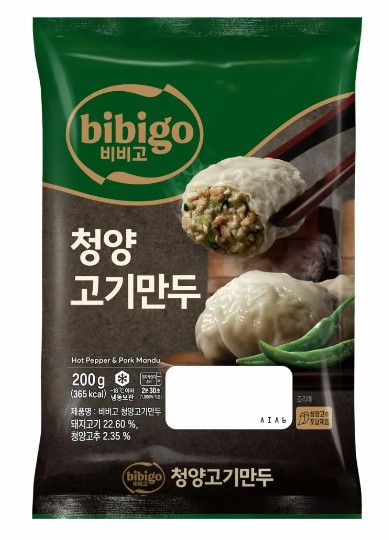 CJ)비비고청양고기만두200g