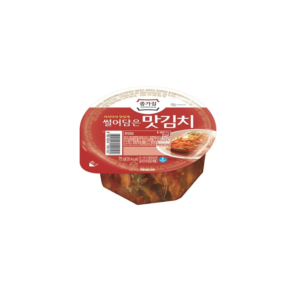 종가)맛김치컵75g