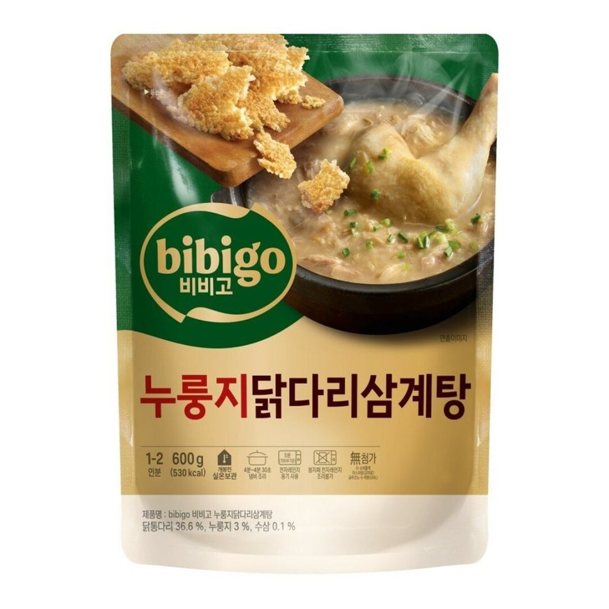 CJ)비비고누룽지닭다리삼계탕600g