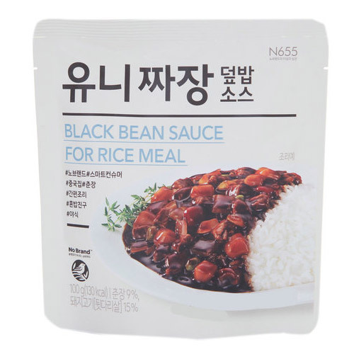 노브랜드)유니짜장덮밥소스100g