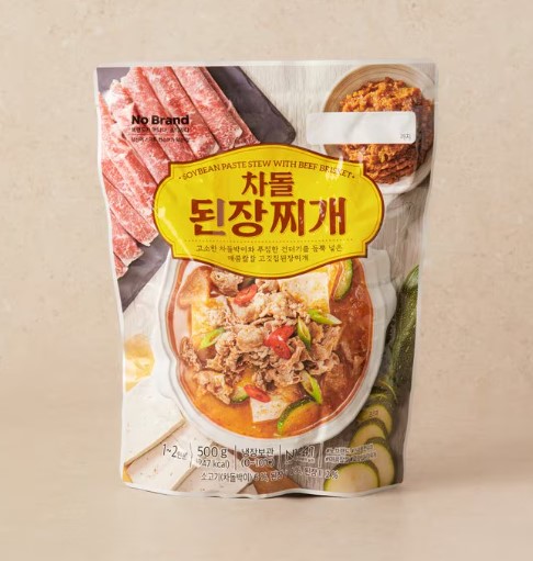 노브랜드)차돌된장찌개500g