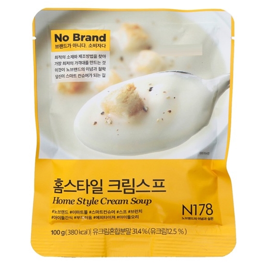 노브랜드)크림스프100g