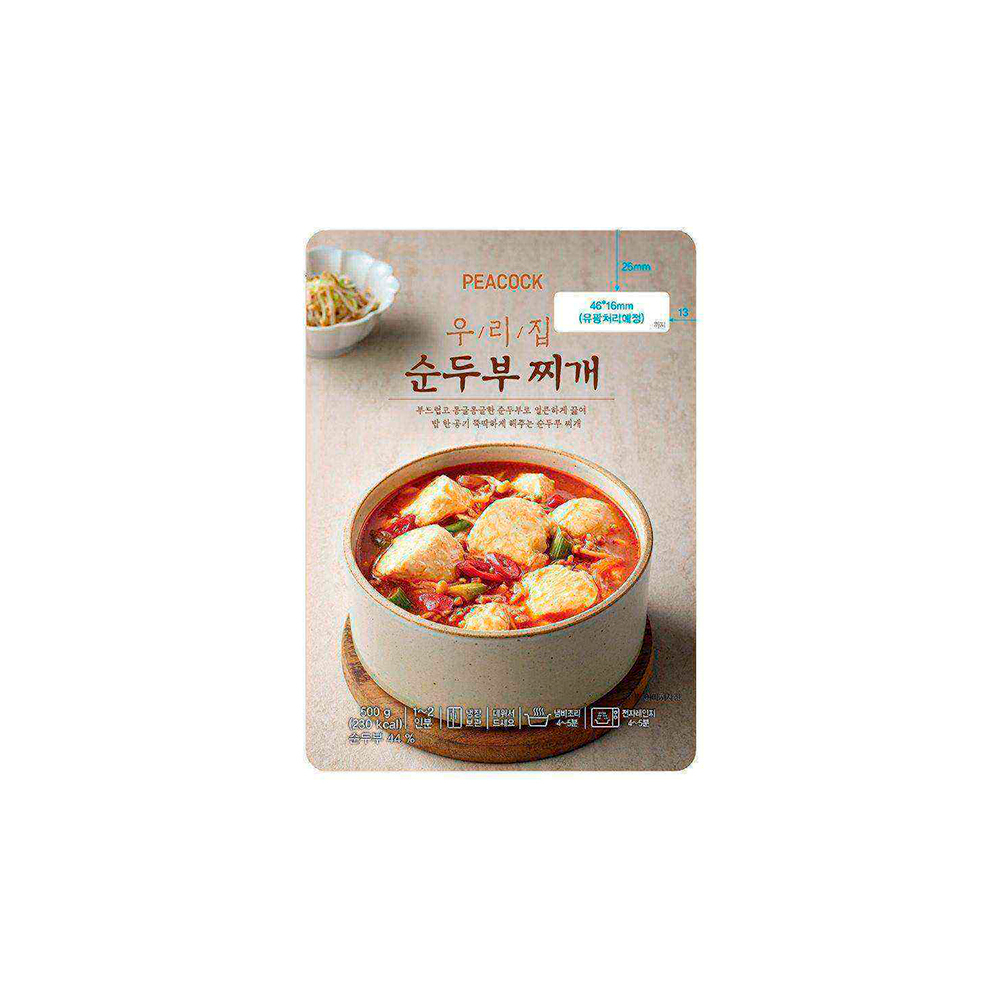 PK)우리집순두부찌개500g