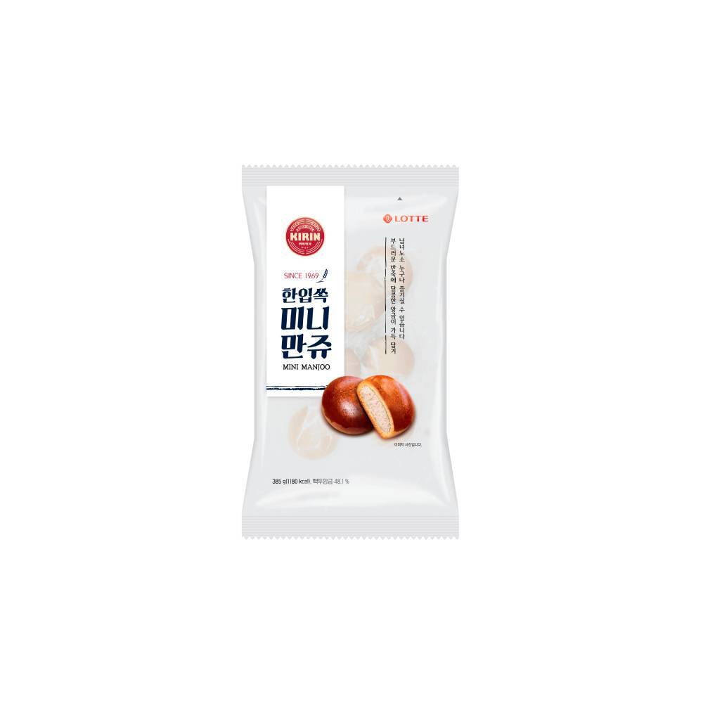 롯데)한입쏙미니만쥬350g