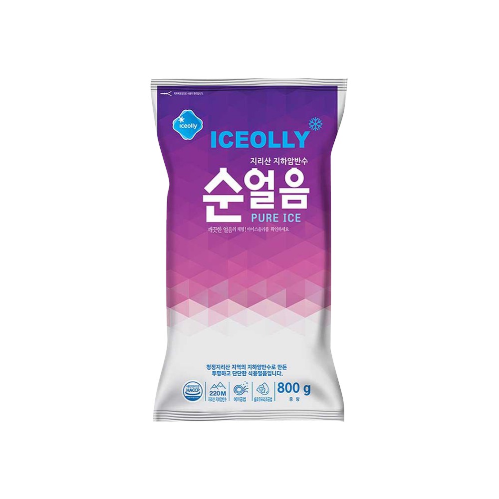 아이스올리)순얼음800g