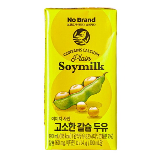 노브랜드)고소한칼슘두유190ml