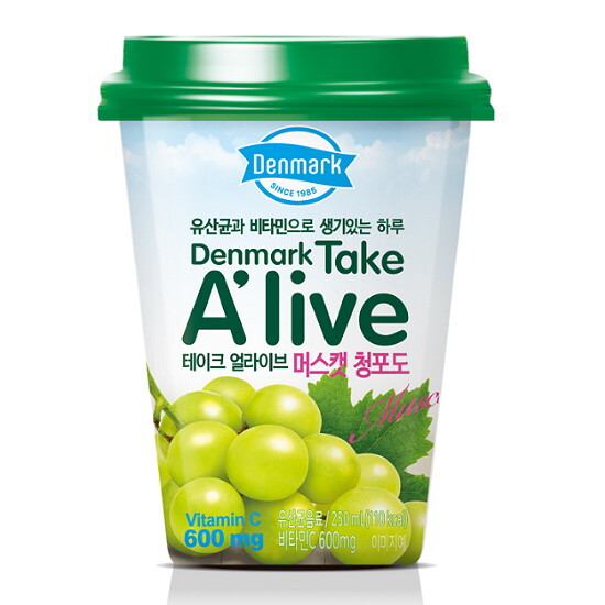 동원)덴마크테이크얼라이브머스캣청포도250ml