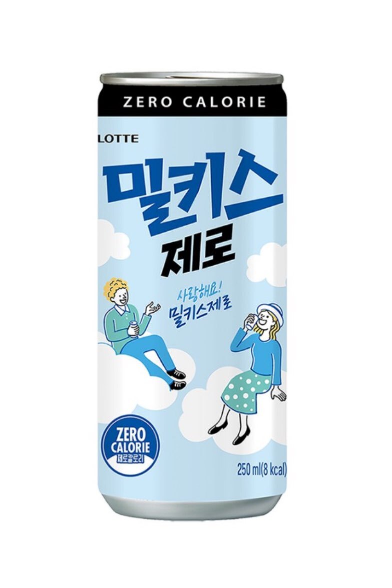 롯데)밀키스제로캔250ml