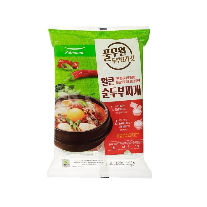 풀무원)얼큰순두부찌개KIT