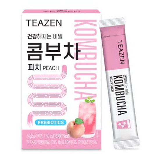 티젠)콤부차피치10입