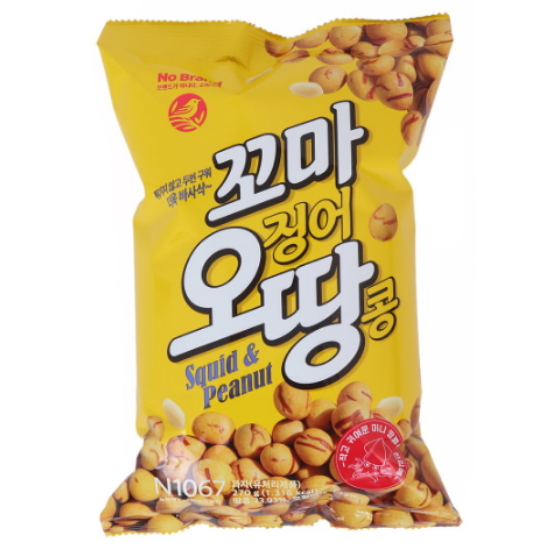 노브랜드)꼬마오징어땅콩270g