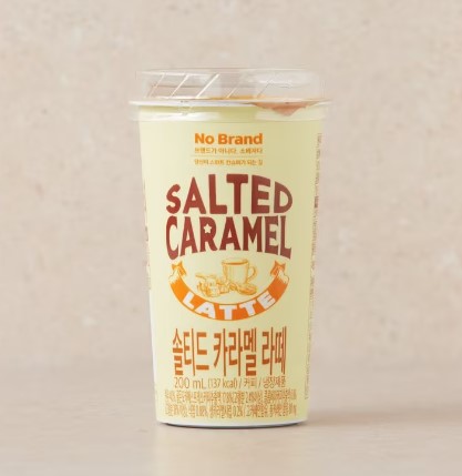 노브랜드)솔티드카라멜라떼200ml