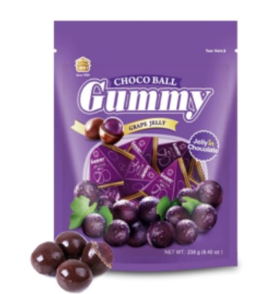 노브랜드)포도구미초코볼45g