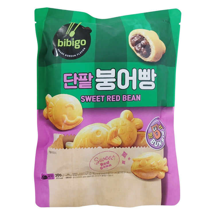 CJ)비비고단팥붕어빵300g