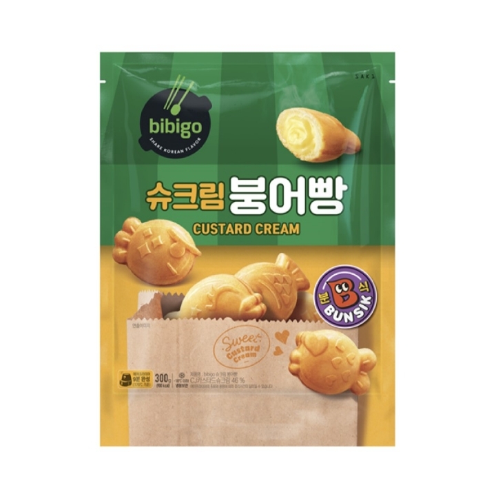 CJ)비비고슈크림붕어빵300g