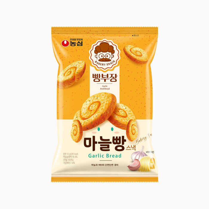 농심)빵부장마늘빵55g(16)
