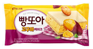 빙그레)빵또아고구마케이크180ml