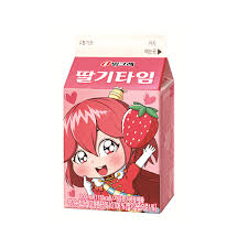 빙그레)딸기타임200ml